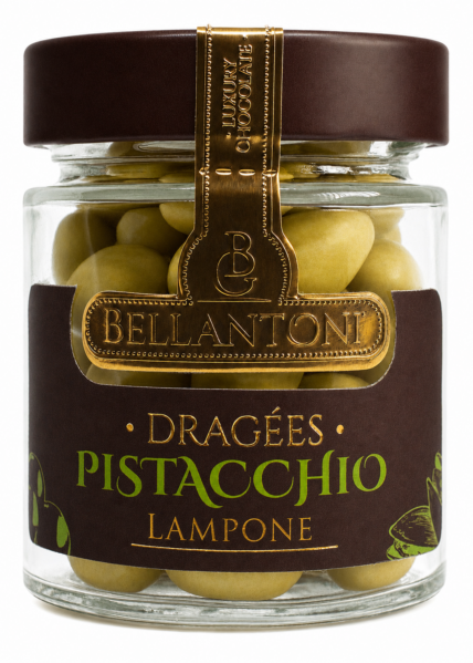 dragées pistacchio e lampone